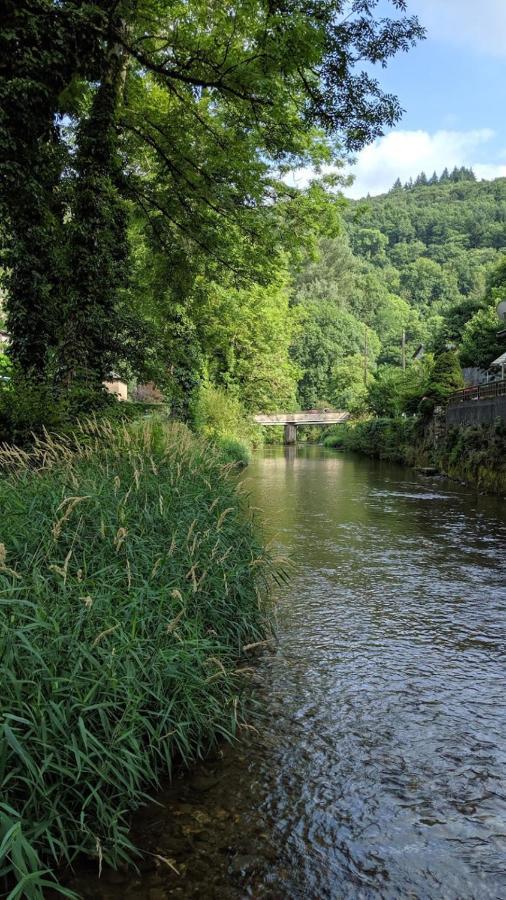 Camping Le Jardin - Chalets, Bungalows Et Emplacements Nus Pour Des Vacances Nature Le Long De La Riviere Le Gijou Lacaze エクステリア 写真